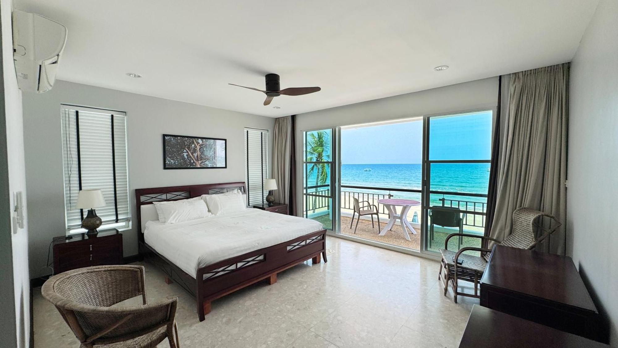 Absolute Beachfront villa Ban Huai Yang Extérieur photo
